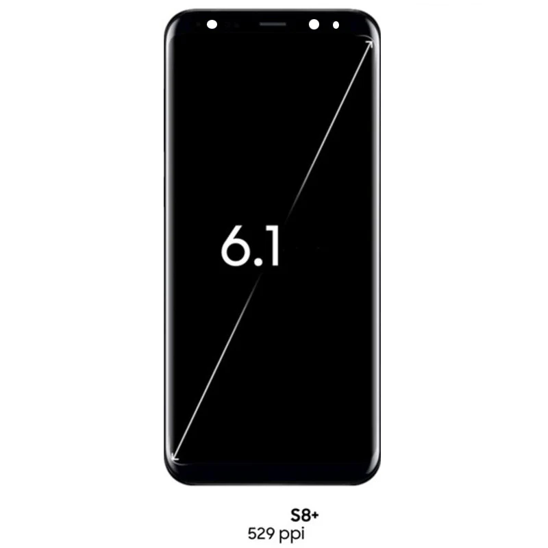 100% тест новый супер AMOLED ЖК экран для Samsung S8 plus G955F G955 Дисплей сенсорный дигитайзер