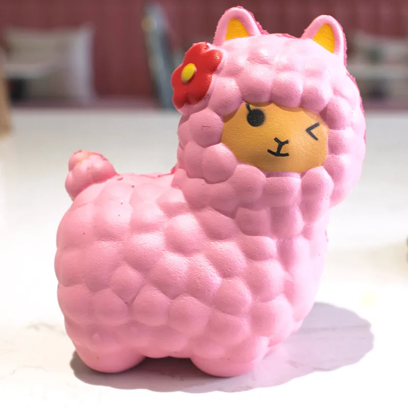 Squishy декомпрессии Pu медленный отскок игрушки мягкими Альпака новые
