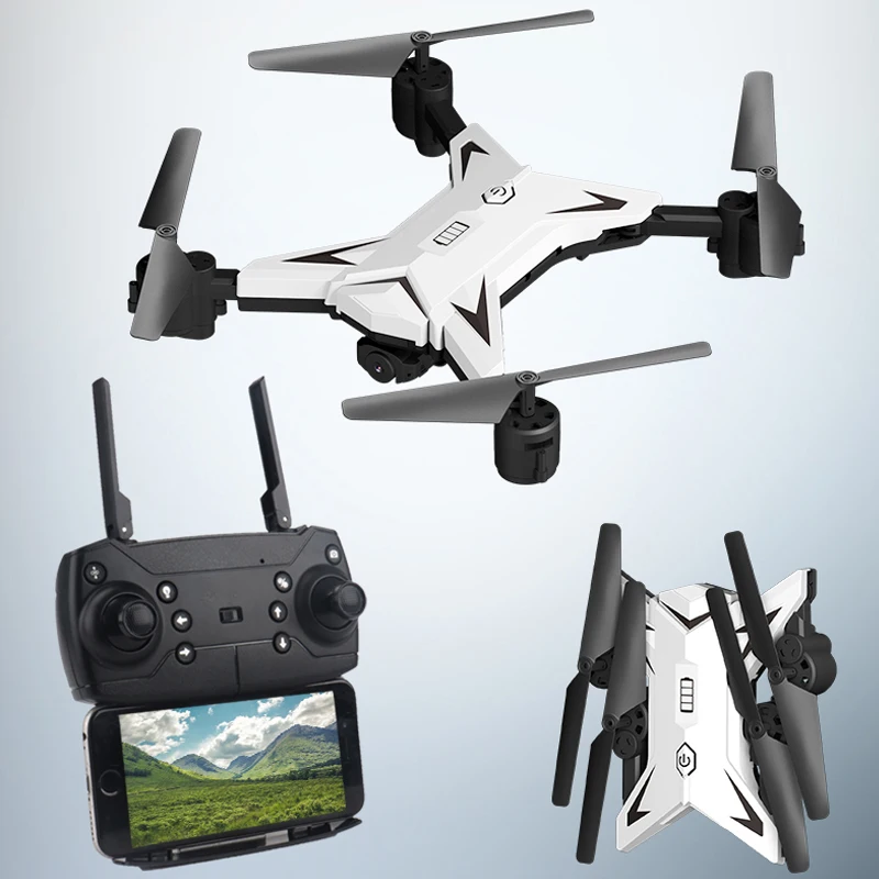 Новый RC вертолет Drone с камерой HD 1080P Wi Fi FPV Профессиональный складной Квадрокоптер