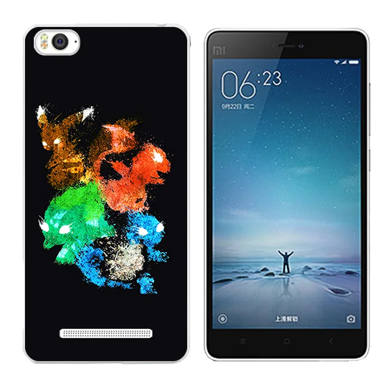 Soft TPU Case for Xiaomi Mi4c Mi 4c Silicone Character Printing Phone Cases Cover 4i Mi4i Shell |