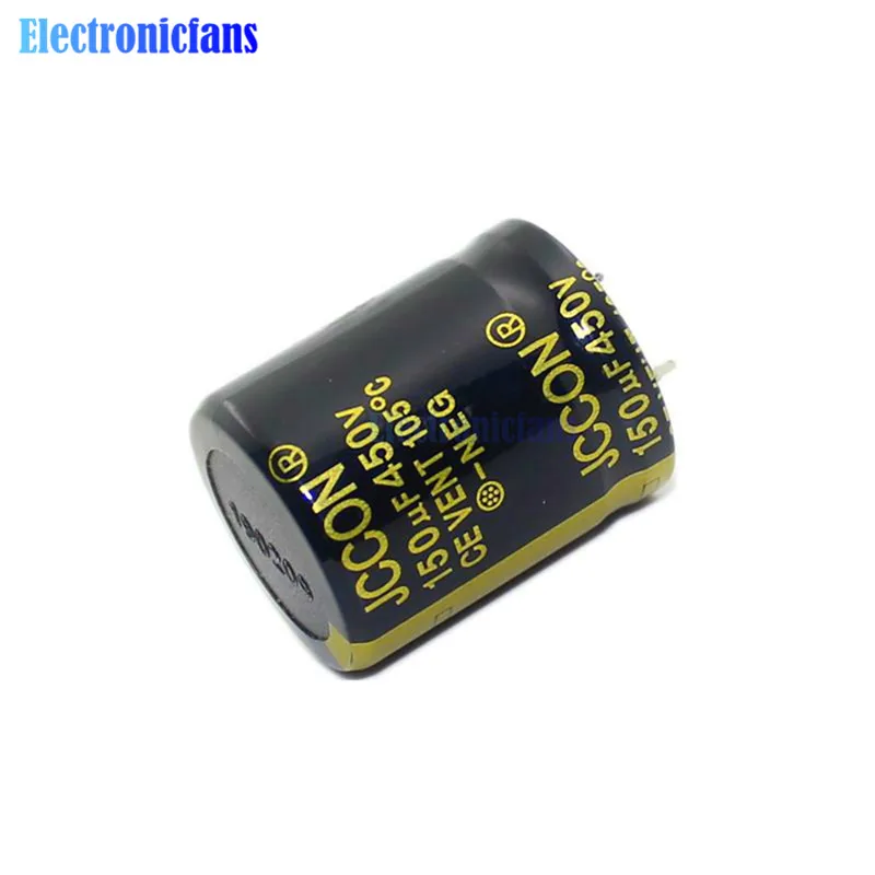 450V 150uF 25X30mm Высокочастотный Низкочастотный алюминиевый электролитический