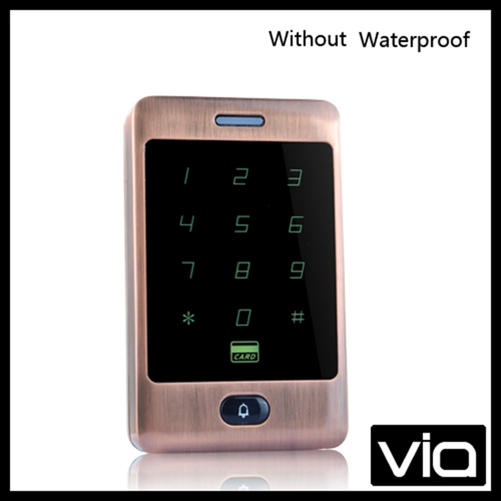 C30 ID+No Waterproof Direct Factory Smart Card&ampCode Door Locks Access Control Touch Controller System Keypad W/High Capacity |