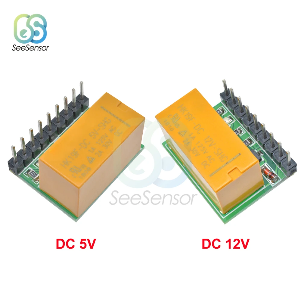 DR21A01 Mini DC 5 в 12 1 канальный DPDT релейный модуль полярность разворот переключатель