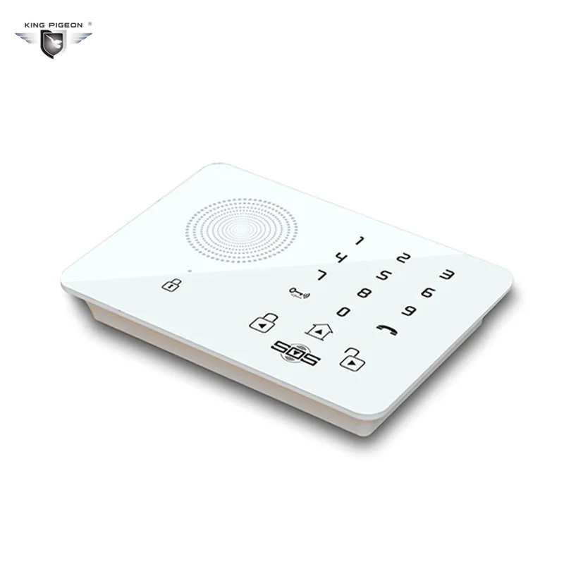 Touch Keypad Wireless Wired GSM Alarm System SOS Help Voice Home Security Burglar Auto Dialing Dialer SMS Call Remote Control K7 |