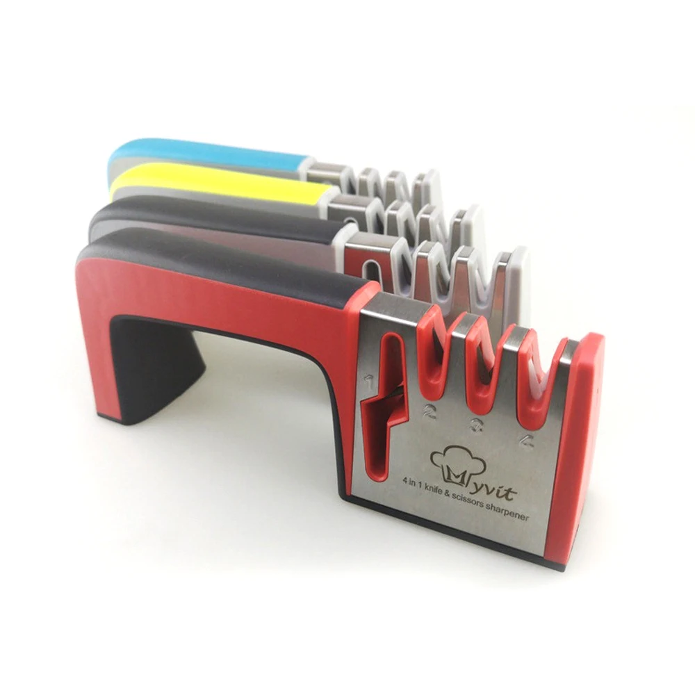 4 уровневый Кухня профессиональная точилка для ножей точильный камень 3 я