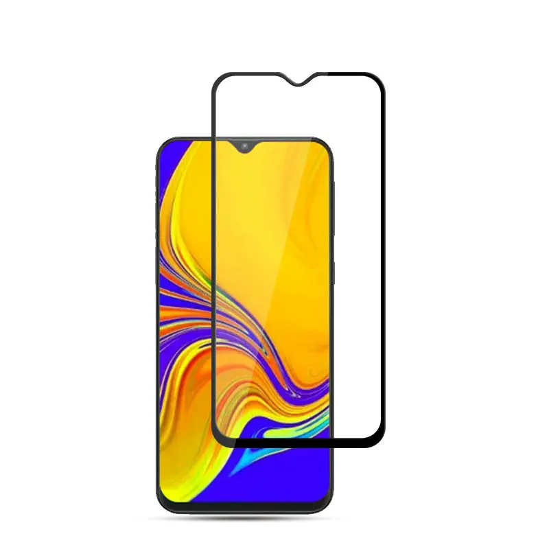 Для Samsung Galaxy A30 9H полное покрытие закаленное стекло Защита экрана для A50 M20 M10