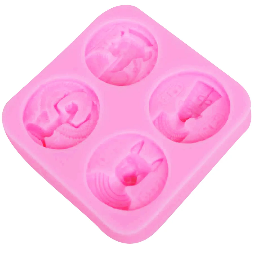 M660 египетская мифологическая эпоксидная УФ смола украшения силиконовая помадка