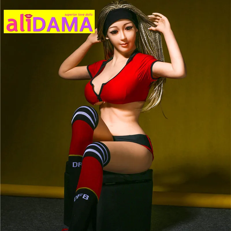 ALIDAMA 158 см (5 18 фута) шведская большая грудь TPE Силиконовая секс-кукла реалистичные