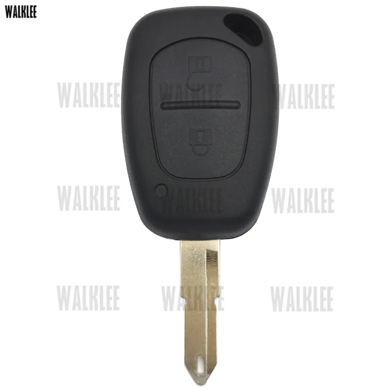 Walklee 2 Пуговицы автомобиля удаленный ключевой для RENAULT VIVARO MOVANO трафика мастер Kangoo PCF7946 чип 433 мГц