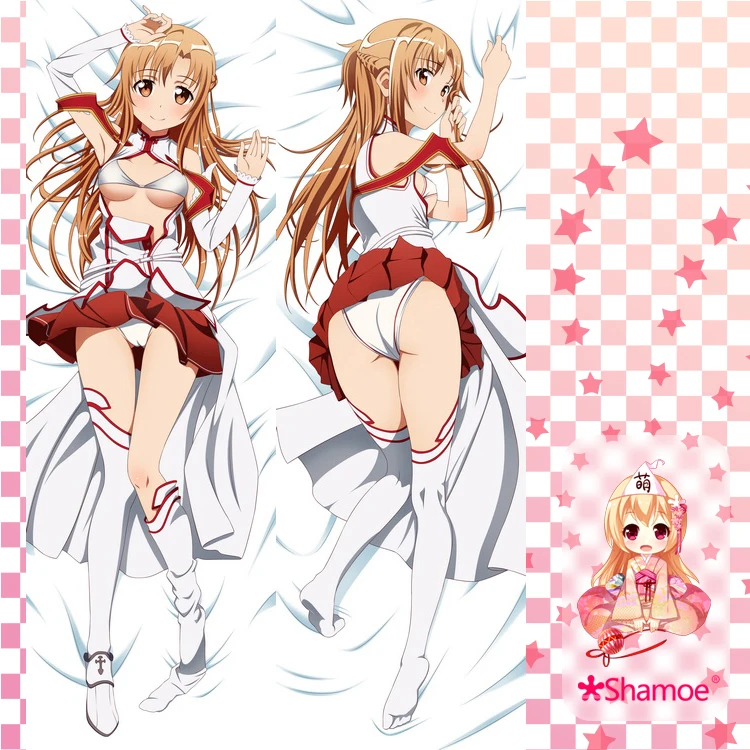 50X150CM Life-sized cartoon Japan anime wall scroll picture mural poster art cloth canvas painting Sword Art Online SAO Asuna | Дом и сад