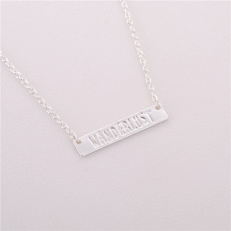 Модное ожерелье с подвеской страсть ювелирные изделия подвеска буквами простое