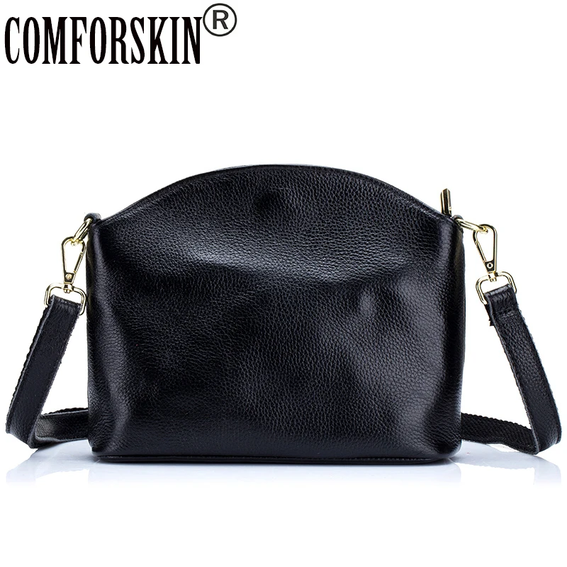 COMFORSKIN Фирменная Новинка Натуральная Кожа Модная Мягкая стильная сумка-хобо женская дизайнерская многофункциональная женская сумка-мессенджер