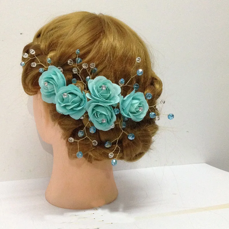 Аксессуары для волос на свадьбу заколки с жемчугом женские Украшения аксессуар