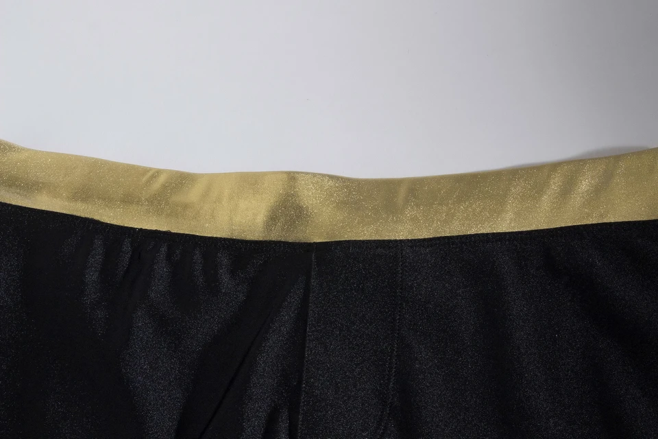 Austinbem Мужской купальный костюм мужские плавки с металлическим золотым принтом и