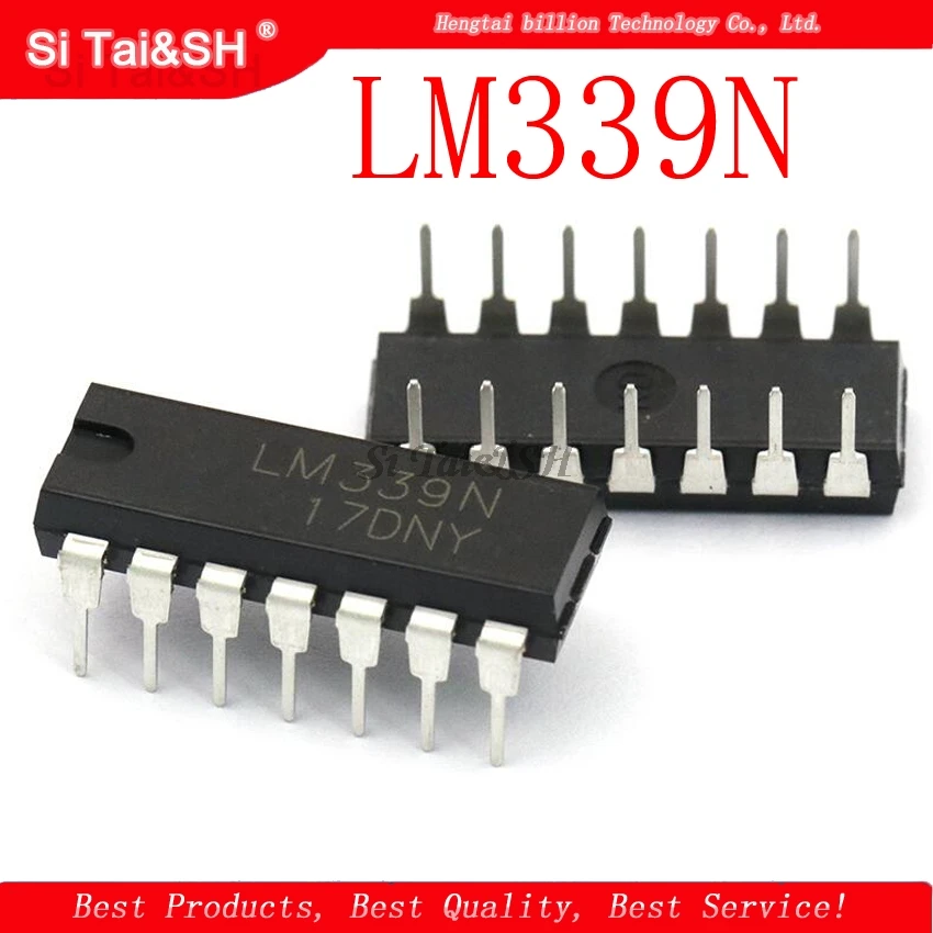 10 шт./лот новинка LM339 LM339N DIP 14 низкие мощности офсетные напряжения четырехъядерные