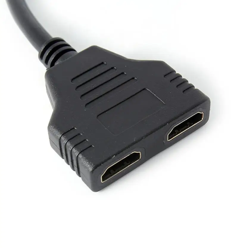 Хорошая продажа Новый HDMI 1 до 2 Сплит двойной сигнал адаптер конвертировать