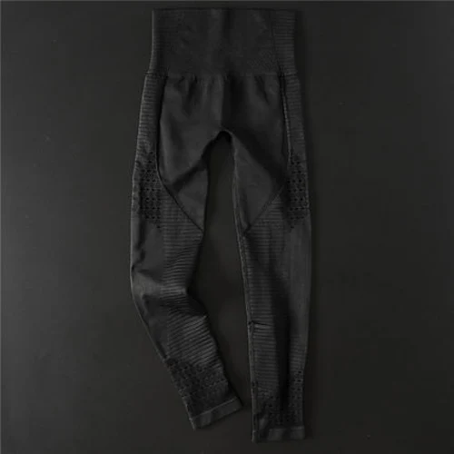 Black Pants Energy бесшовный комплект для йоги, женский спортивный бюстгальтер, комплект из 2 предметов, леггинсы с высокой талией, штаны, спортивная одежда для женщин, спортивный костюм для фитнеса - Цвет: Black Pants