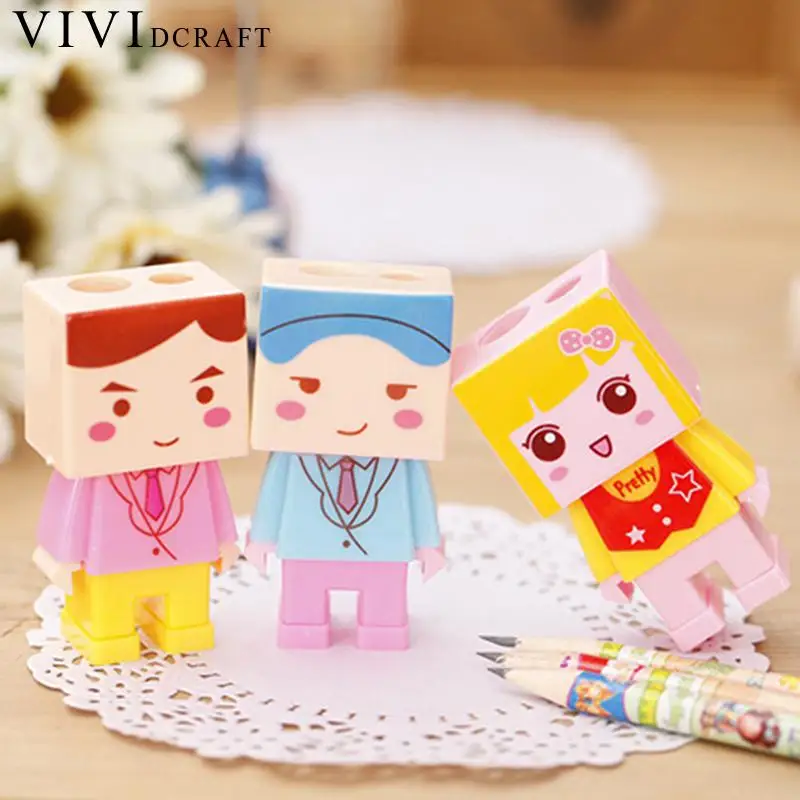 Vividcraft Kawaii Канцелярские товары точилка для карандашей для детей Papelaria Diy мозаика точилка для ножей мини нож Автоматический карандаш