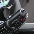Автомобильное зарядное устройство FLOVEME, с двумя USB-портами, 3,1 А, 5 В