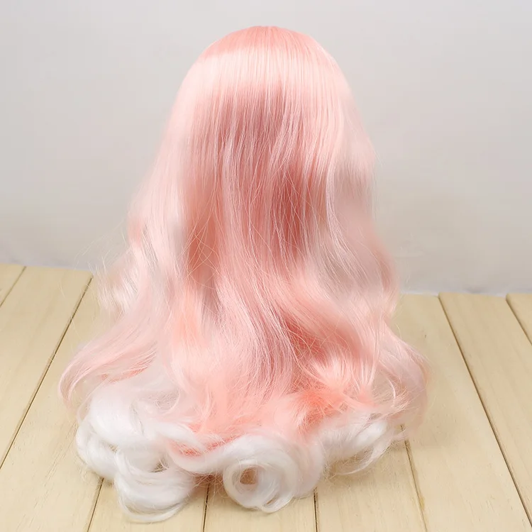 Blyth кукла с гибкими суставами diy Розовые и белые длинные волосы обнаженные куклы Блит игрушки
