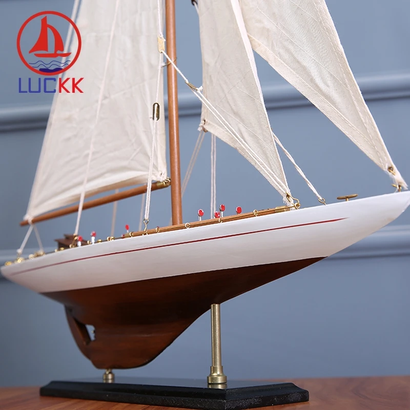 LUCKK 60 см Американская деревянная модель DIY корабль домашний интерьер 2 цвета