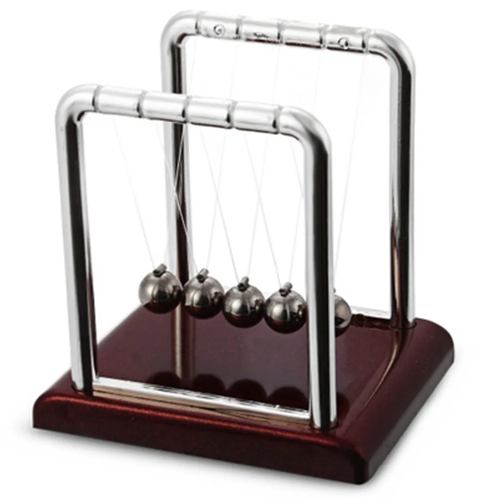 

S Size Newton Cradle Steel Balance Ball Physics Science Pendulum Desk Table Decor Toy School Early Childhood Education Supplies