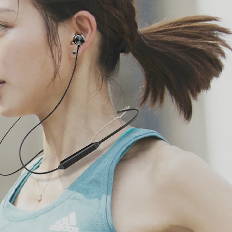 Магнитное притяжение Bluetooth наушники гарнитура водонепроницаемые спортивные 4 1 с
