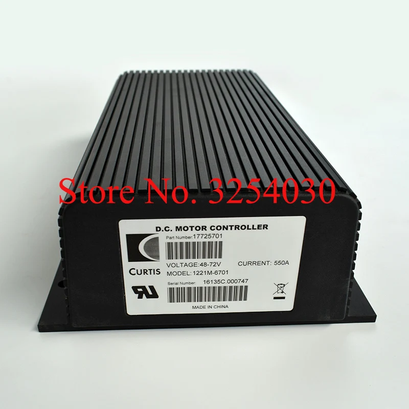 Контроллер двигателя постоянного тока CURTIS 550A 48 72 В 1221 м 6701 для электрических