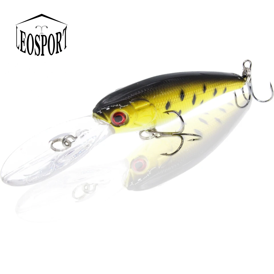 Рыболовные приманки Воблеры Minnow Hard Bait Bass Trolling 3d Eyes искусственные для Pesca|Наживки