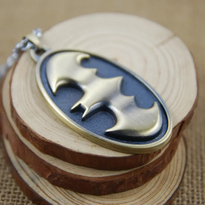 Free shipping EMS 65pc Batman metal plate necklace cartoon movie film video game character cosplay man woman jewelry accessory | Украшения