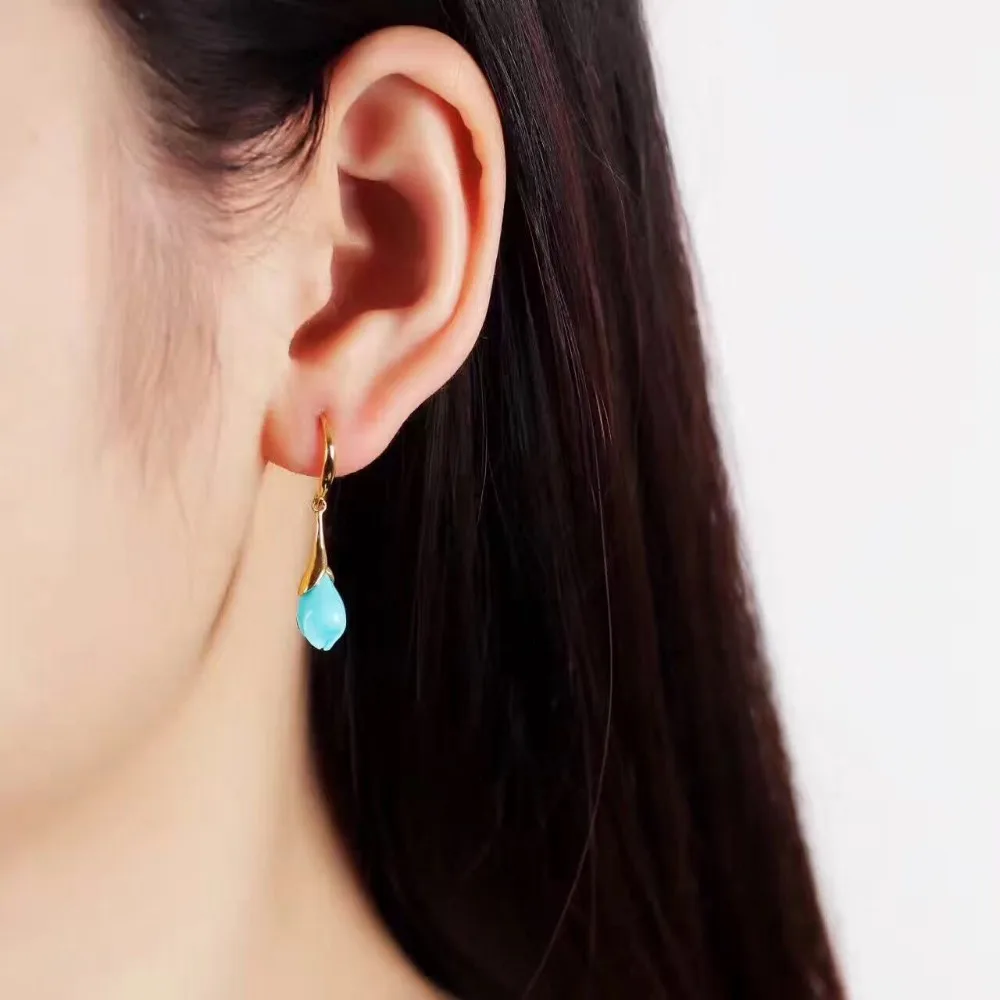 Женские серьги из серебра 925 пробы с мозаикой|earrings for|earrings for womenearrings earring |