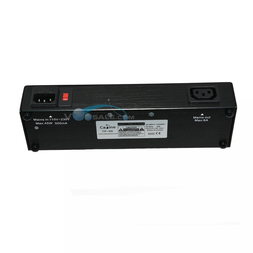 Caline CP-08 изолированный источник питания 10 изолированных розеток 110 V-230 V до 9 V/12 V/18 V гитарный эффект педали электрогитары аксессуары для гитары