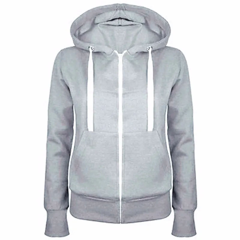 

Autumn Fashion Women Hooded Jacket Design Casual Coat Hoodie Outwear