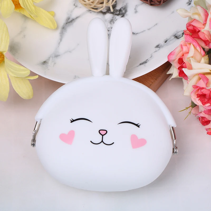 Новинка 2019 модный кошелек с милым мультяшным Кроликом маленький женский мягкий
