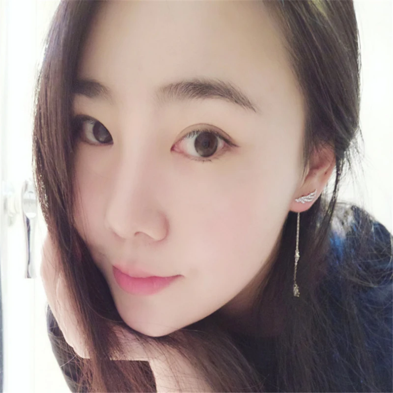 Новинка 2019 длинные серьги подвески с кисточками роскошные серебряные украшения