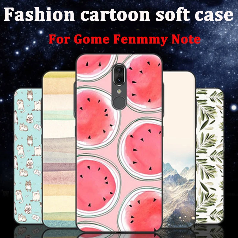 Чехол для Gome Fenmmy Note Модный милый мультяшный мягкий чехол 2018X38a телефона 2018 X38a