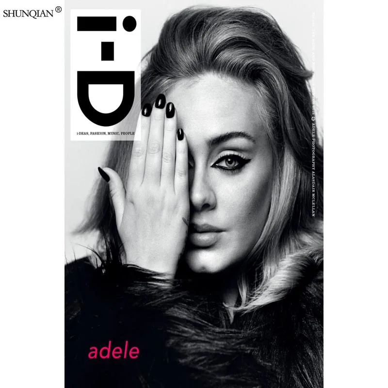 Adele постер из шелковой ткани печать плаката ткань плакат пользовательские Атлас