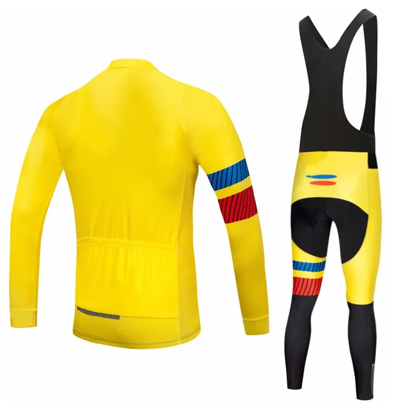 Желтый серии Велоспорт Одежда MTB велосипеда Костюмы Ropa де Ciclismo Профессиональный