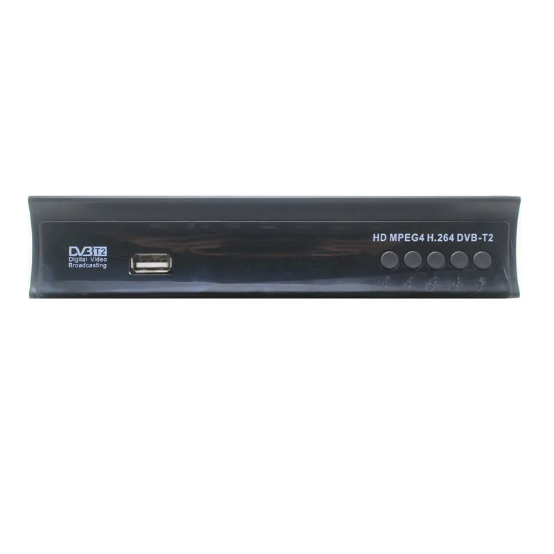 DVB T2/T HD 1080P цифровой наземный ТВ приемник Поддержка Встроенный H.265/HEVC Dolby AC3 Youtube