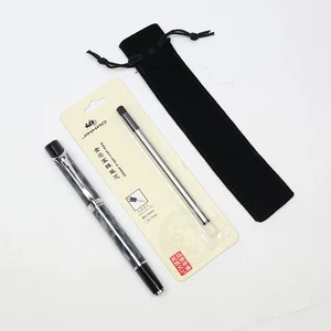 Треугольная ручка Penholde в деловом стиле 0,5 черныесиние чернила Камуфляжный узор высококачественная металлическая шариковая ручка школьные и офисные принадлежности