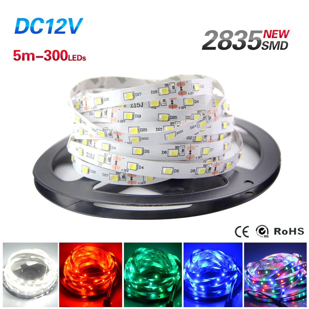 Гибкая светодиодная лента SMD2835 12 в постоянного тока 5 м 10 15 20 м|lights 5m|tape lightflexible strip