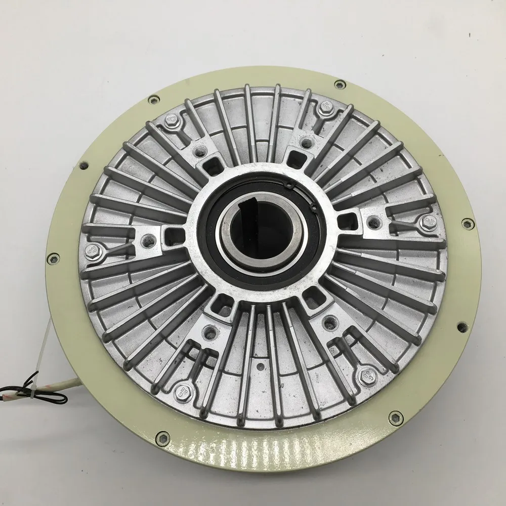 Полый вал электромагнитный порошковый тормоз 100Nm 10 кг DC 24V 1000 об/мин размотки для