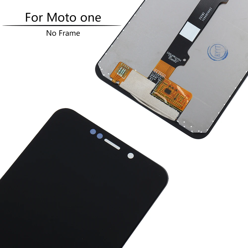 ЖК дисплей 5 9 &quotдля Motorola Moto One сенсорный экран с дигитайзером для P30 Play Замена