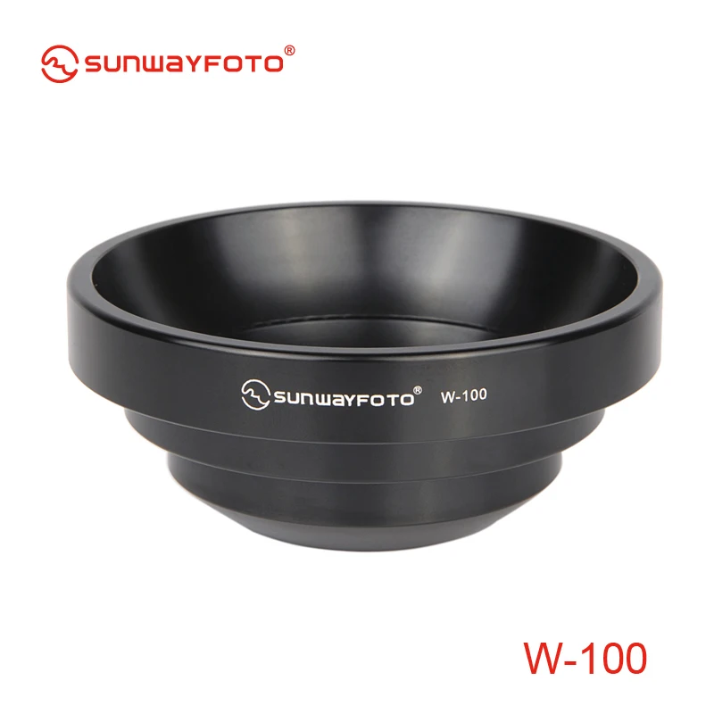SUNWAYFOTO W-100 100 мм Штатив Адаптер для чаши Gitzo Manfrotto Sachtler Sirui видеокамера штатив с