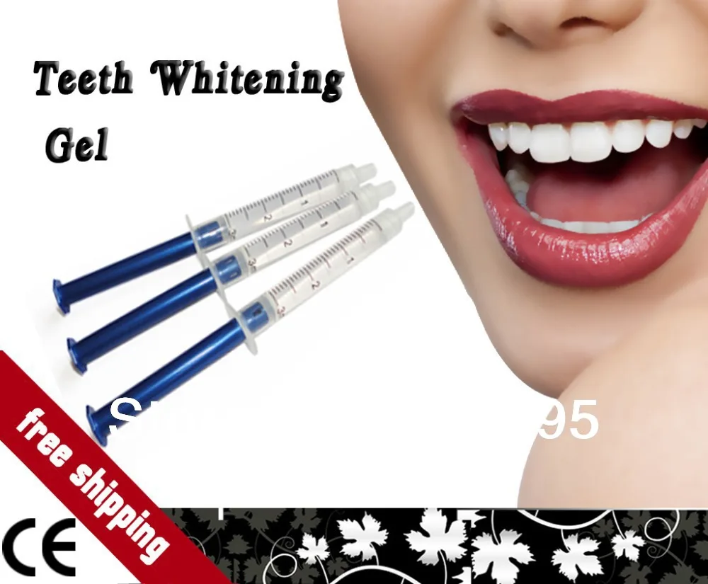 3 шт мл не пероксид зубы отбеливающие шприцы отбеливатель для зубов отбеливание