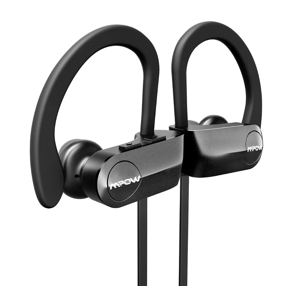 Mpow ipx7 водонепроницаемые D7 2-я версия 10-12H время воспроизведения Bluetooth беспроводные 4,1 наушники спортивные наушники для iPhone Xs Xr Xiaomi
