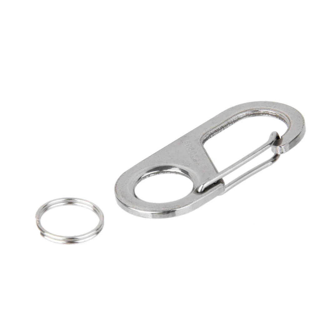 Высокое качество нержавеющая сталь Рисунок 8 Открытый Кемпинг Карабин Пряжка
