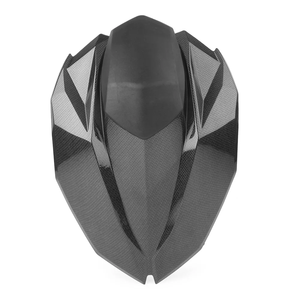 Carbon Fiber Мотоцикл Задний заднем сиденье пассажира капот задняя крышка деталь обтекателя Для Kawasaki Z800 Z 800 2013 - Цвет: Carbon Fiber