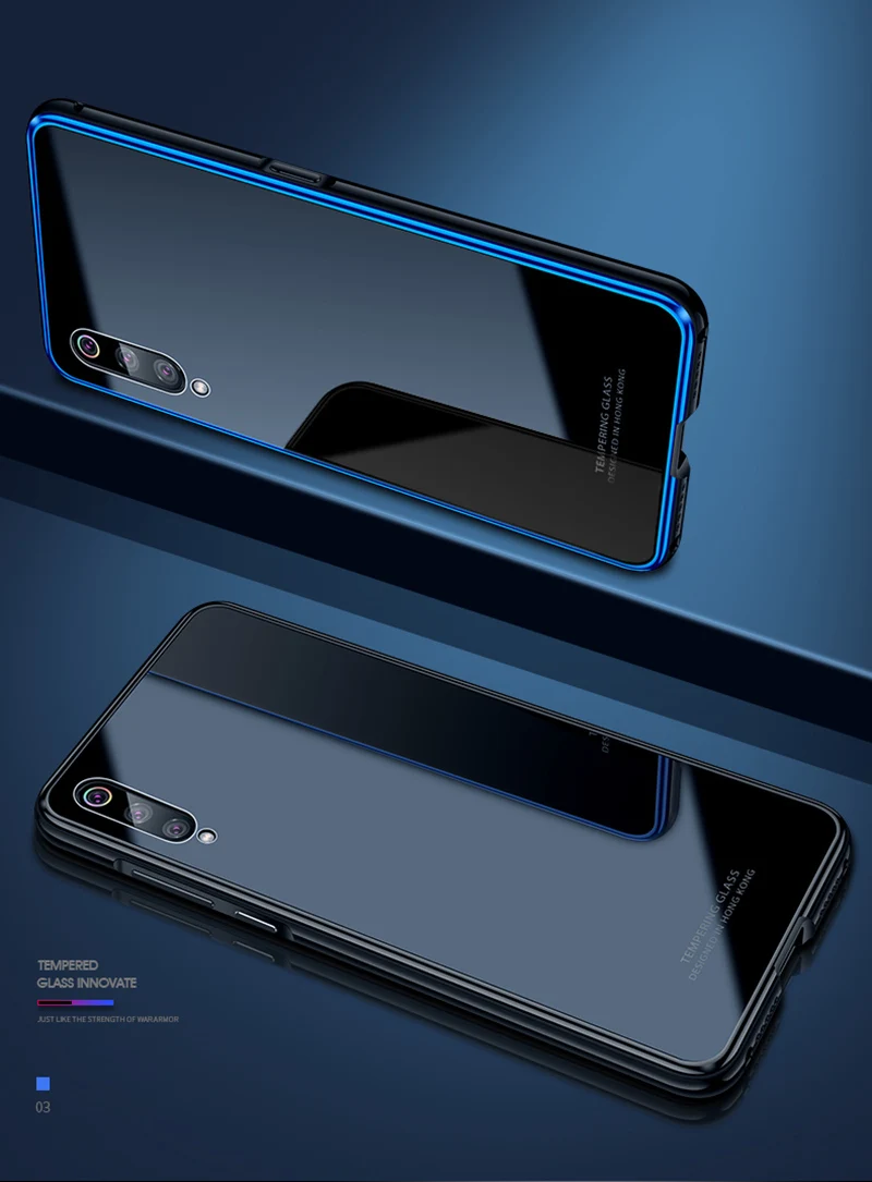 Чехол из закаленного стекла Bitingly для Xiaomi Mi 9 9 SE, съемный металлический бампер, задняя крышка для Xiaomi Mi 9SE, Жесткий Чехол