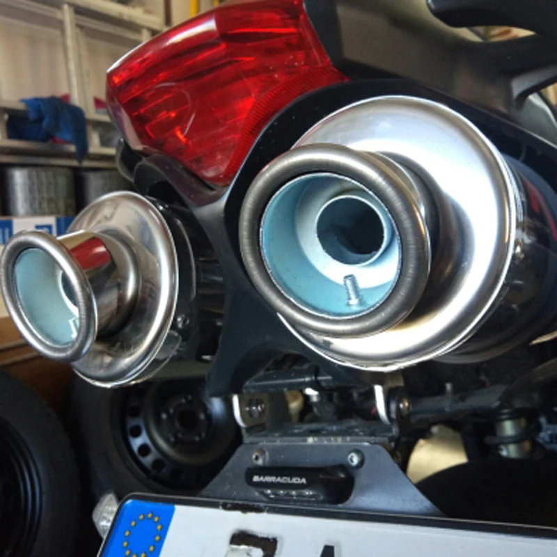 ZS Racing 51 мм передний конец дБ убийца для мотоцикла Akrapovic глушитель дБ убийца катализатор глушитель шумоподавитель